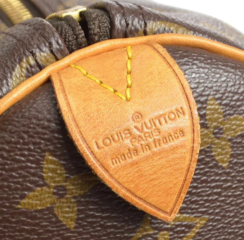 Louis Vuitton Keepall bag 45 custom Monogram canvas Titi & Grosminet by  PatBo! Brown Leather Cloth ref.146572 - Joli Closet