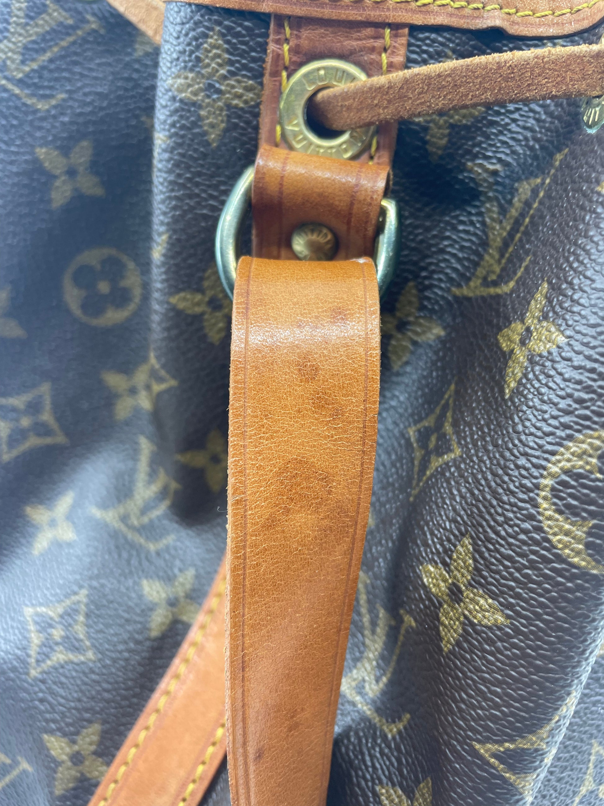 Louis Vuitton, Bags, Louis Vuitton Brown Monogram Petit Noe Bag 0  Authentic