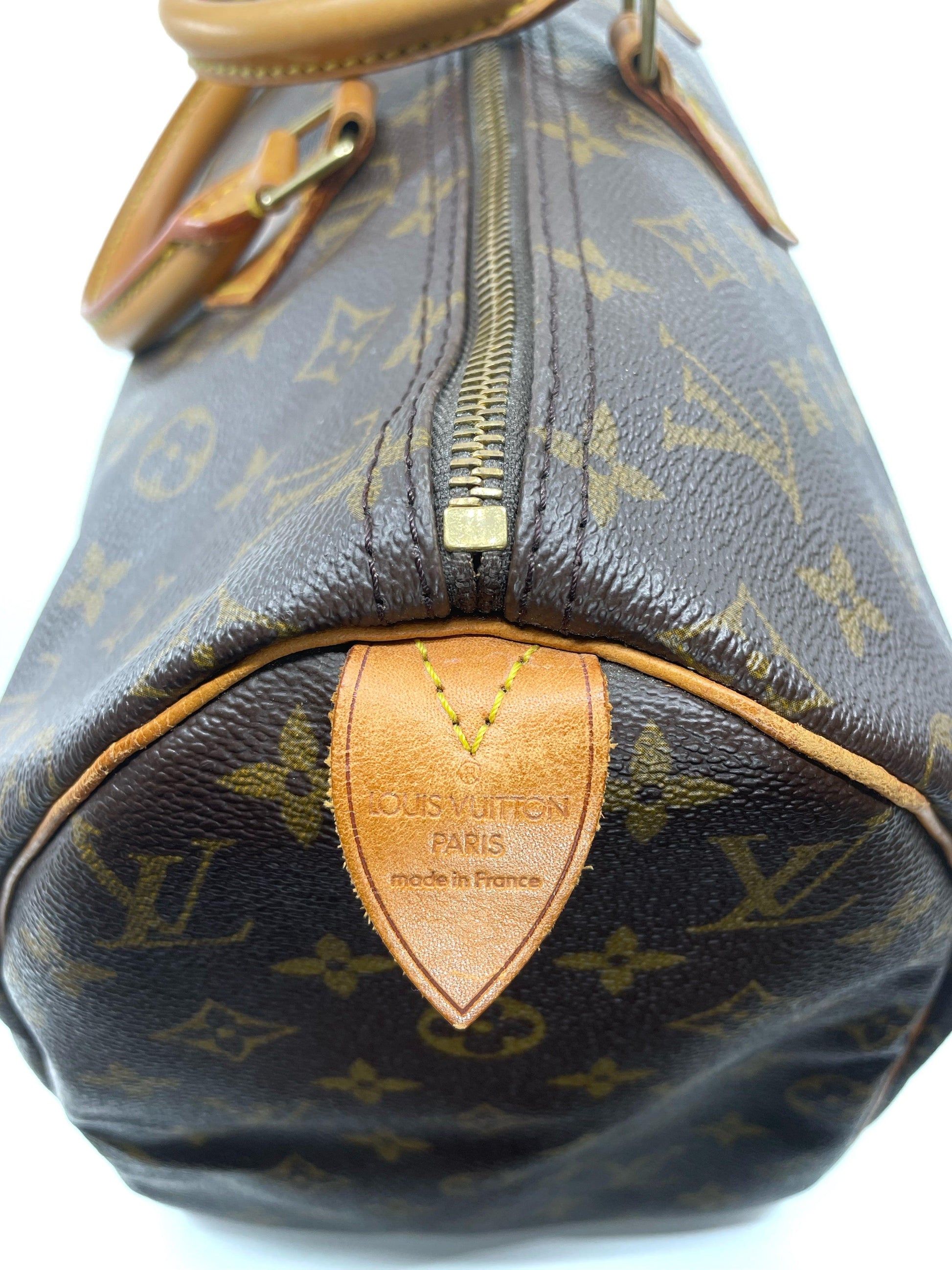 Louis Vuitton Monogram Speedy 40 Hand Bag M41522 LV Auth jk668 Cloth  ref.461329 - Joli Closet